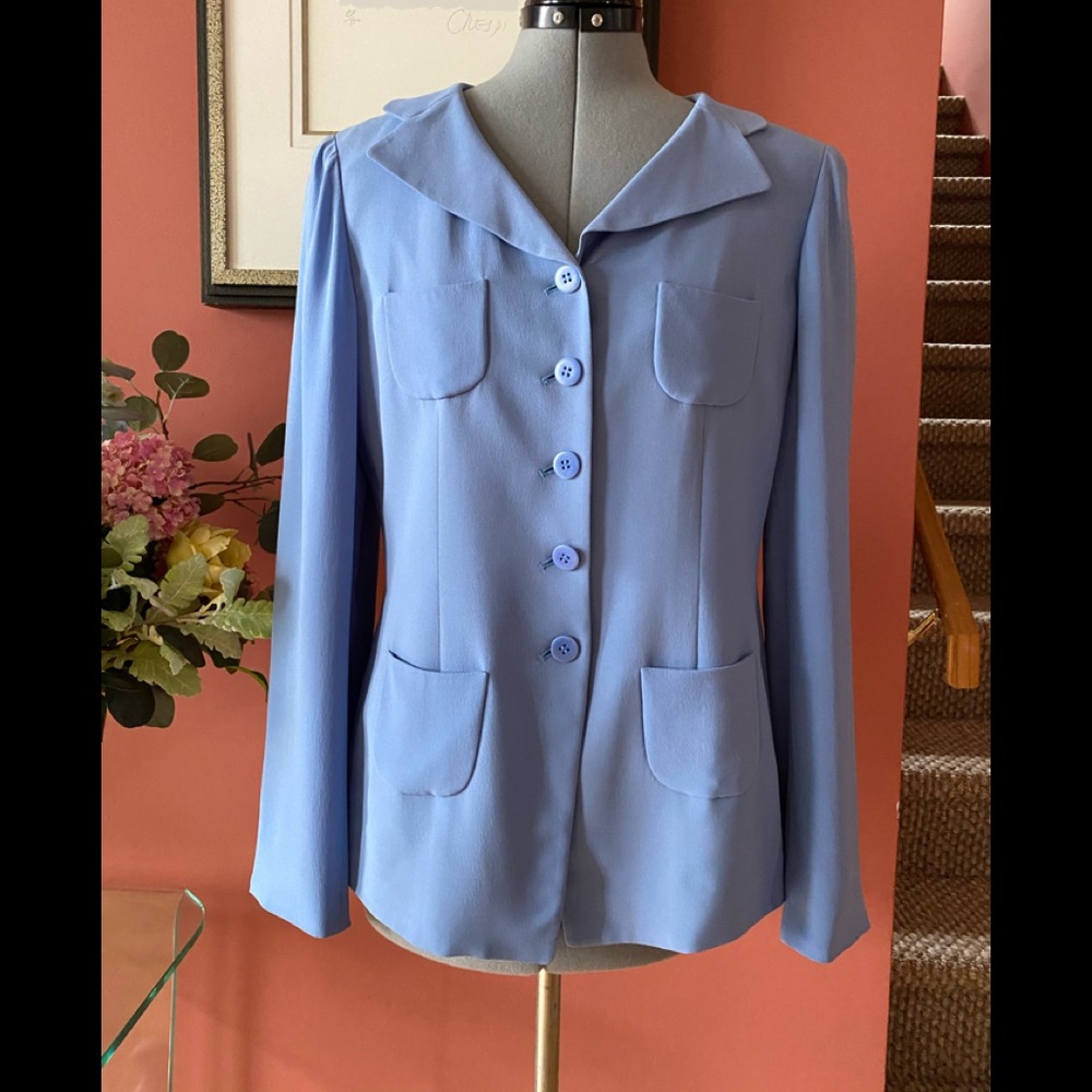 Vintage Armani silk blazer